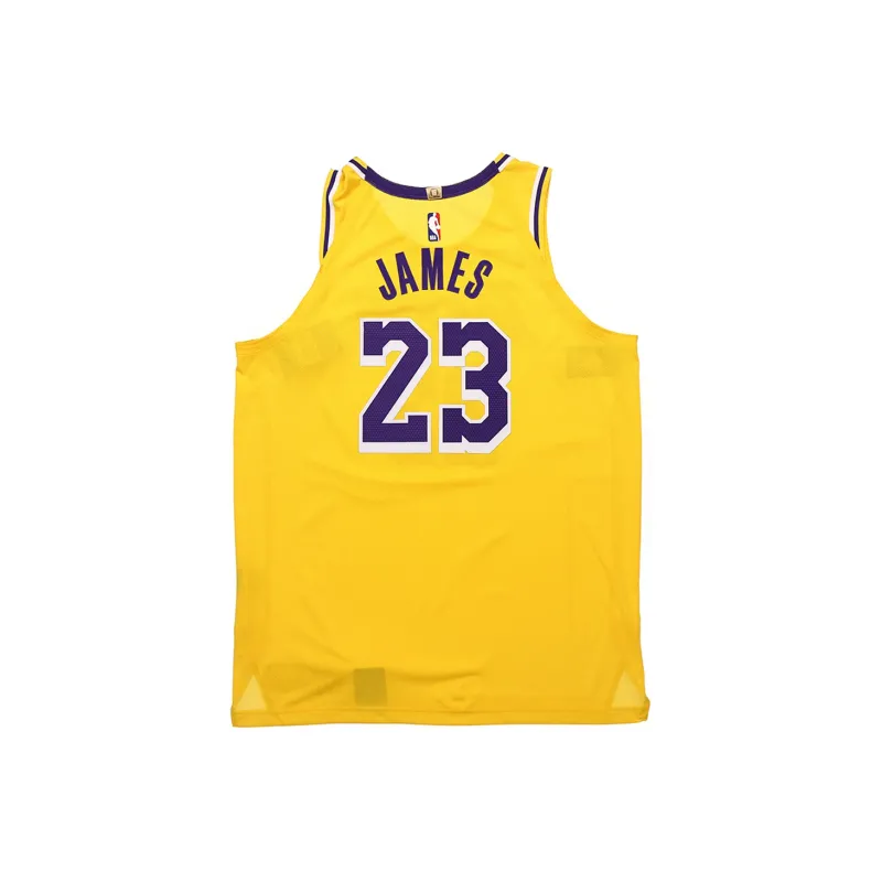 Nike Basketball Jerseys Men's Yellow-1