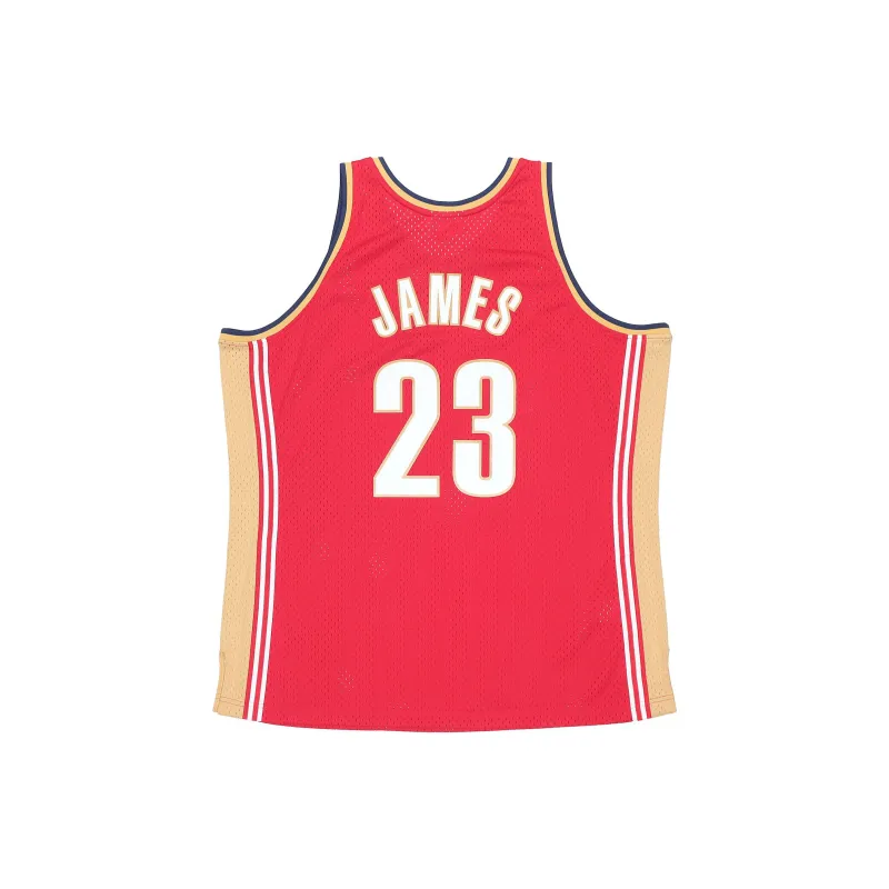 Mitchell & Ness Basketball Jersey Unisex Red-1