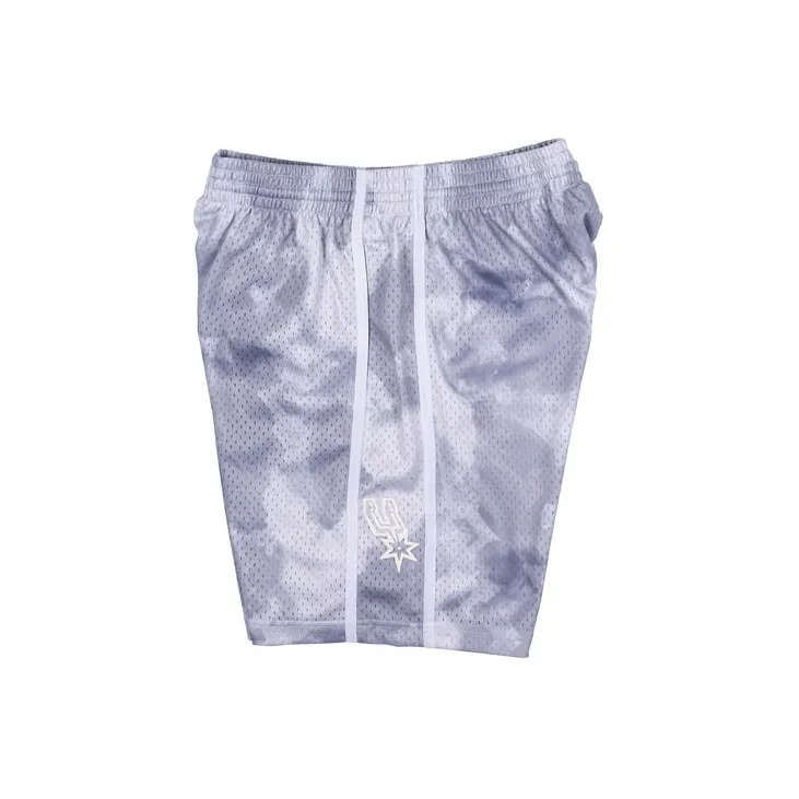 Mitchell & Ness Basketball Shorts Unisex Gray-3