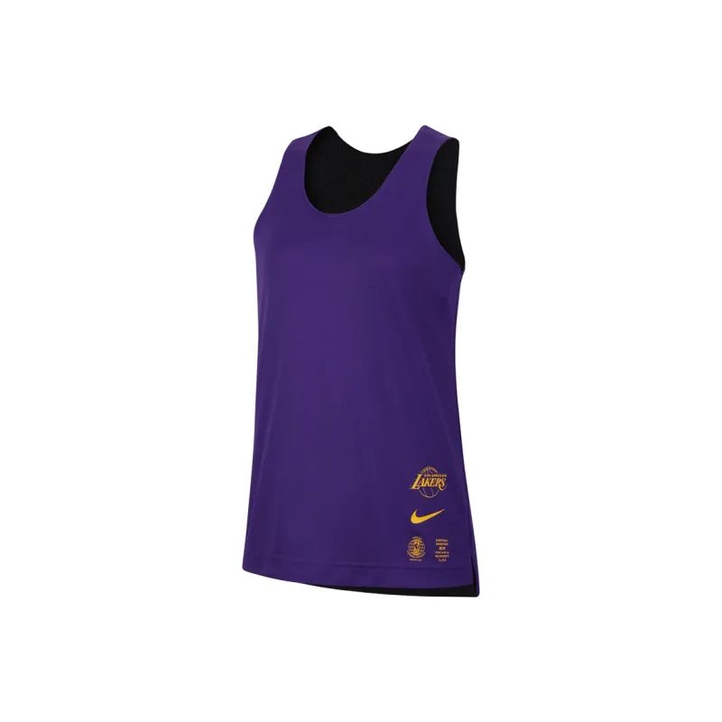 Nike X NBA Basketball Jersey Women's Black Purple-2