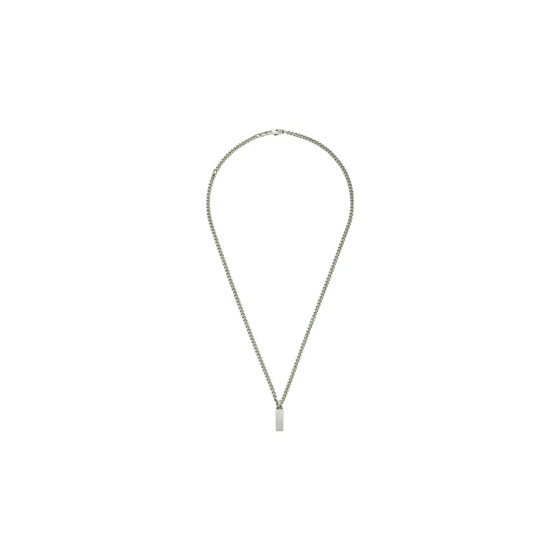 GUCCI 925 Sterling Silver Necklaces Women's-2