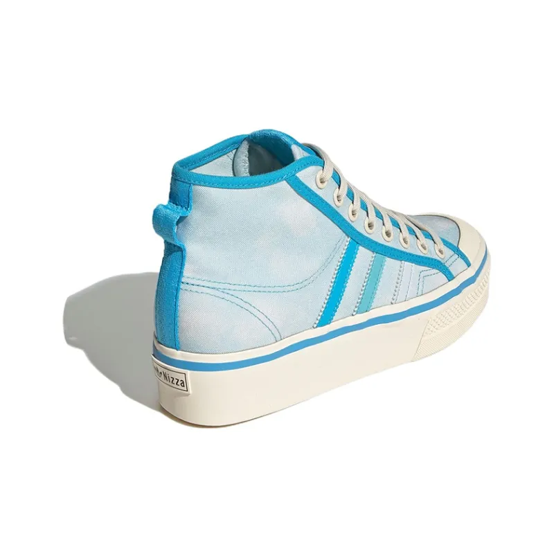 Adidas Nizza Platform Mid Parley Almost Blue Women's-3