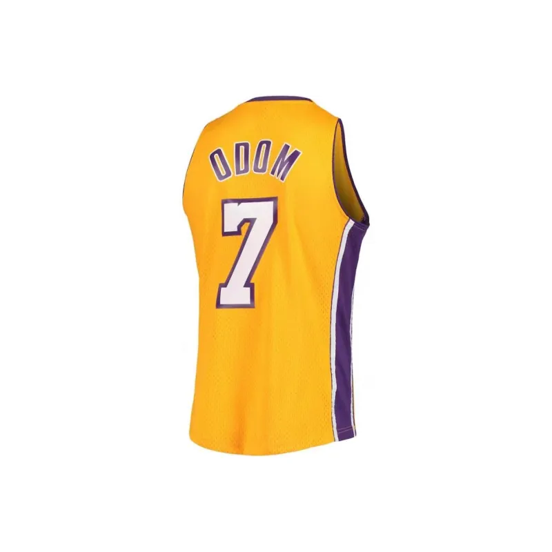 Mitchell Ness Basketball Jerseys Men Yellow-1