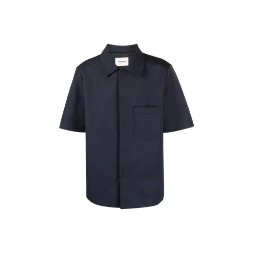 NANUSHKA Shirts Men Blue