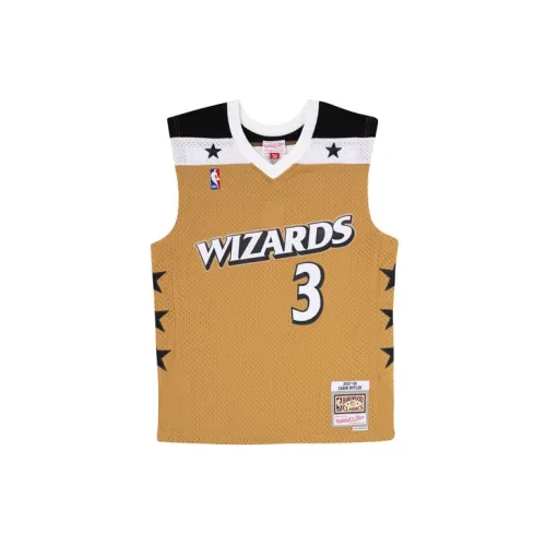 Mitchell Ness Basketball Jerseys Men Brown