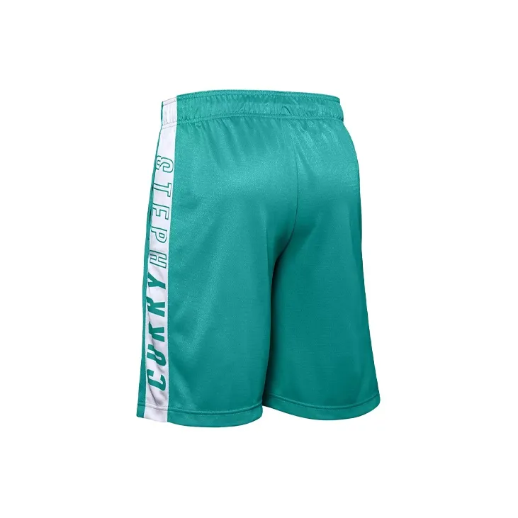 Under Armour Wordmark Basketball Shorts Men Green-1