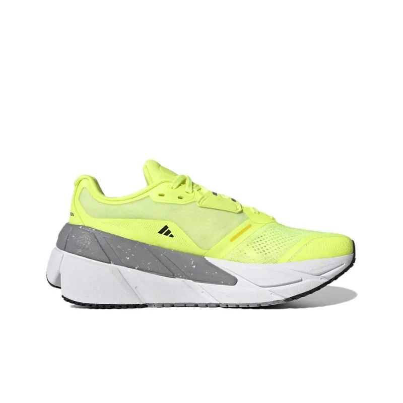 Adidas Adistar CS Wear Resistant Low Top Running Shoes Men's Neon Yellow-1