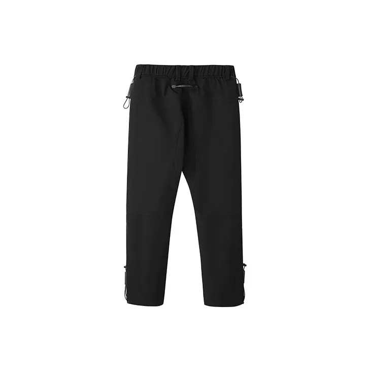 NORVINCY Windbreaker Pants Unisex Black-1