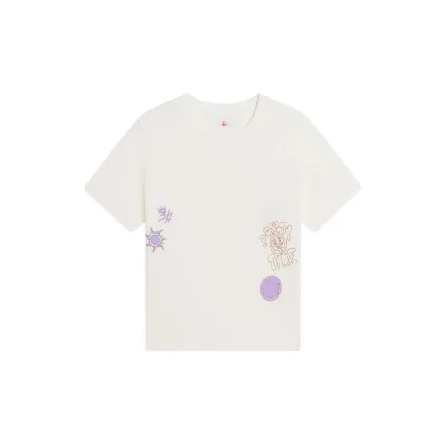 LiNing Summer Party T-Shirts Women's Off White