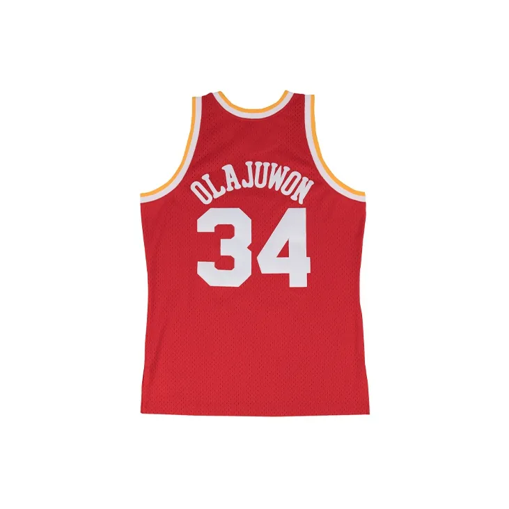 Mitchell Ness Basketball Jerseys Men Red-1