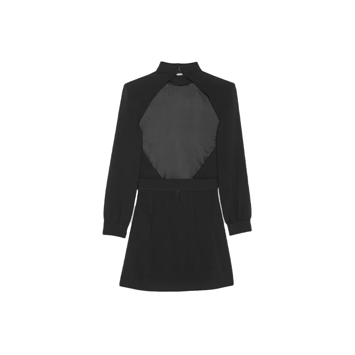 SAINT LAURENT Silk Mini Dress-1