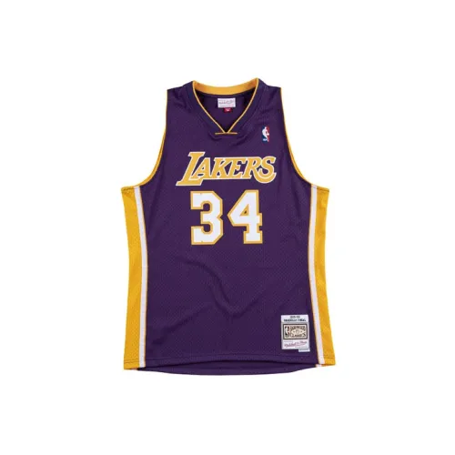 Mitchell Ness Basketball Jerseys Men Purple