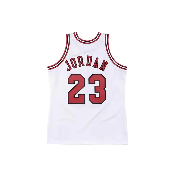 Mitchell & Ness Basketball Jerseys Men's White-1