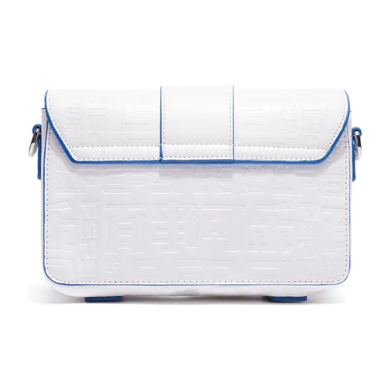 Pepsi Leather Camera Bags Crossbody Bags Regular White-2