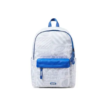 Pepsi Fabric Backpack Regular Unisex Blue White/Black