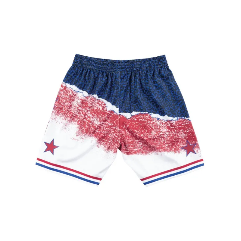 Mitchell Ness Basketball Shorts Men Red-1