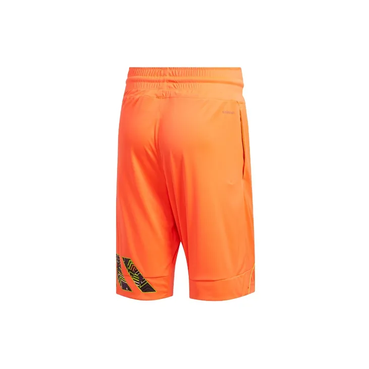 Adidas Basketball Shorts Men Orange-1