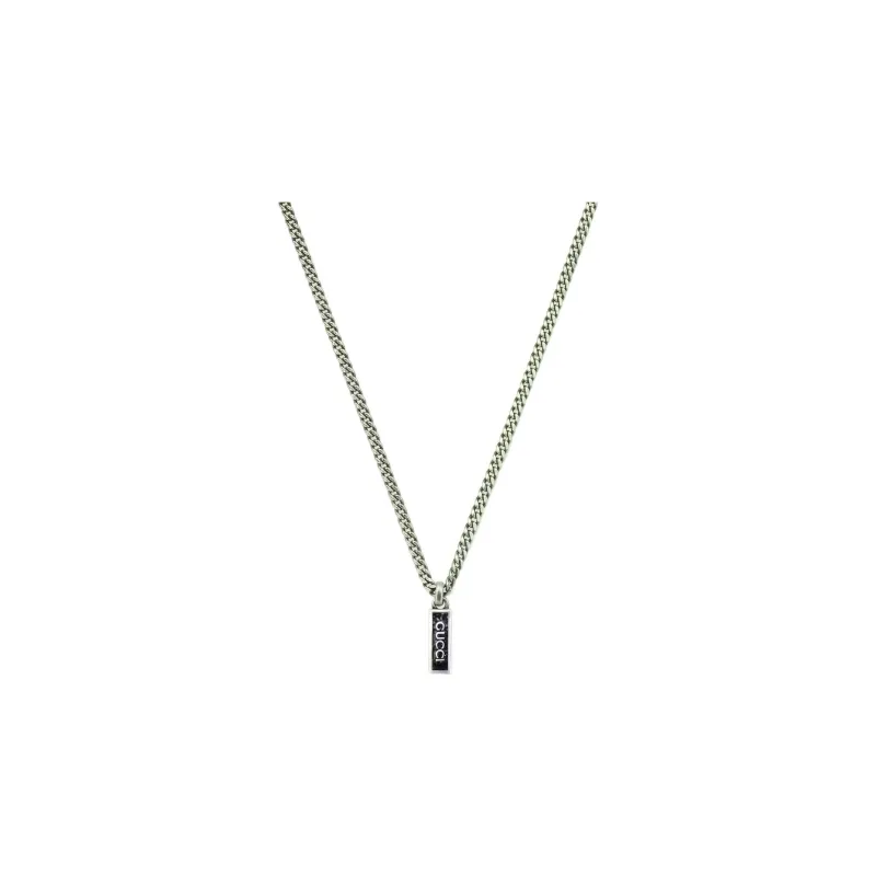 GUCCI 925 Sterling Silver Necklaces Women's-0