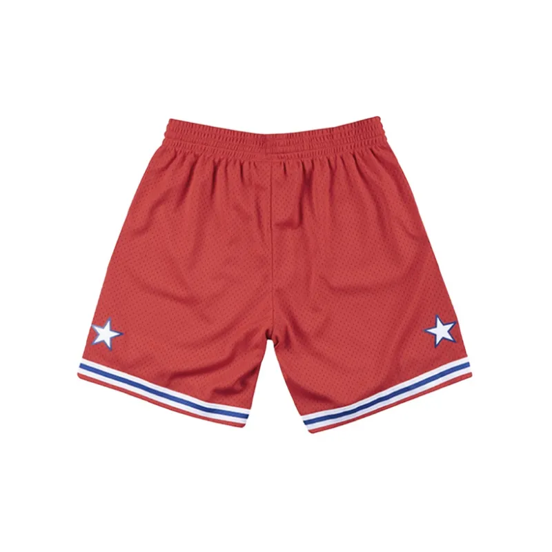 Mitchell & Ness Basketball Shorts Men's Red-1