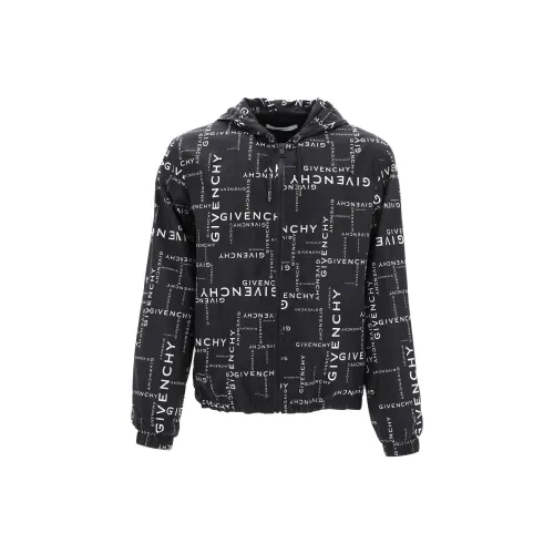 Givenchy Windbreaker Jackets Men Black