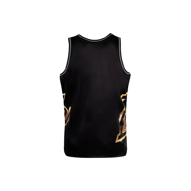Mitchell & Ness x Big Face Basketball Jerseys Unisex Black-3