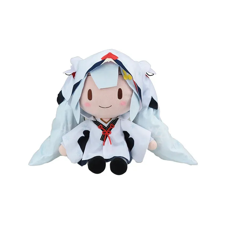 SEGA VOCALOID Hatsune Miku SNOW MIKU 2018 SP Reissued Version Dolls Plush Doll 27cm Height-0
