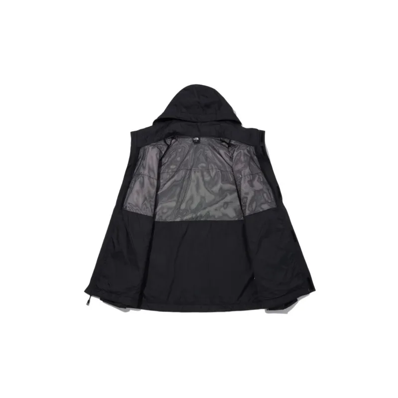THE NORTH FACE RESOLVE 2 Outdoor Hiking Waterproof, Windproof, And Breathable Windbreaker Jacket Men's Black-2