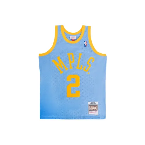 Mitchell Ness Basketball Jerseys Unisex Sky Blue