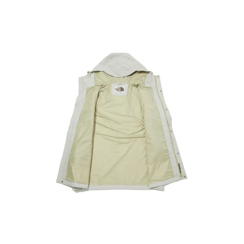 THE NORTH FACE Water Resistant Windproof Breathable Warm Windbreaker Jacket Unisex Beige-2