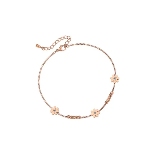 West Island Anklets Women's Rose Gold