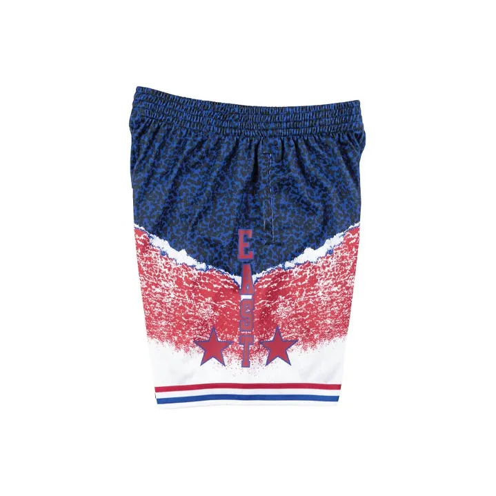 Mitchell Ness Basketball Shorts Men Red-3