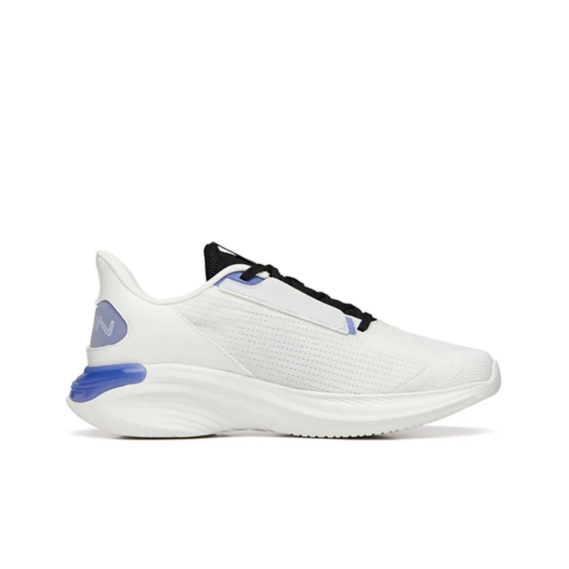 Anta Running Collection Breathable Lightweight Low Top Running Shoes Men's White-1