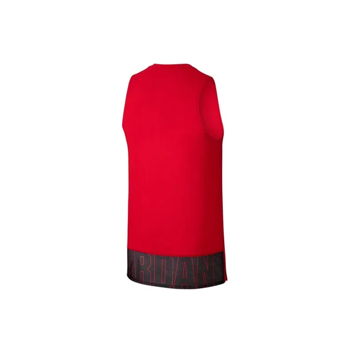Jordan Basketball Jerseys Men's Red-1