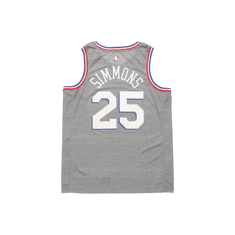 Nike X NBA Basketball Jersey Men's Gray-1