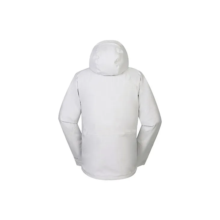 Columbia Waterproof, Windproof, Thermal, Water Repellent Windbreaker Jacket Men's Light Gray-1