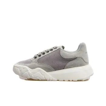 Alexander McQueen Court Trainer Low Top Casual Shoes Women's Gray Purple