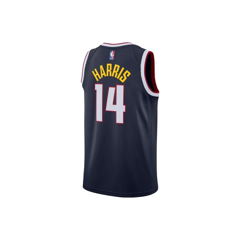 Nike X NBA Basketball Jersey Men's Black Blue-1
