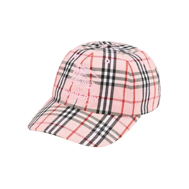 Supreme Burberry Denim 6-Panel Pink - Cheap Rcj Jordan Outlet
