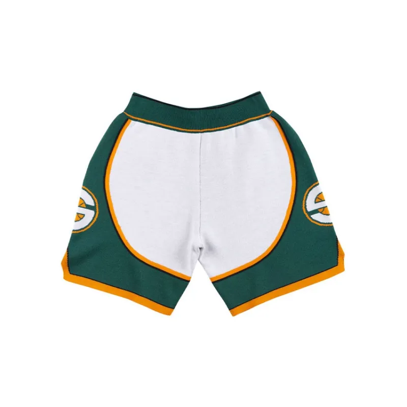 Clot X Mitchell Ness Basketball Shorts Men White-1