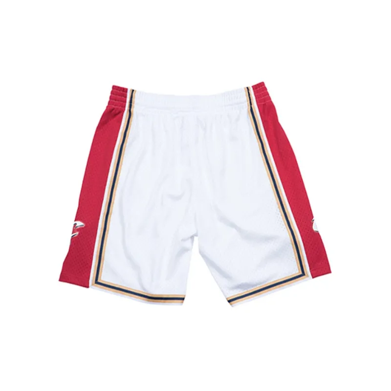 Mitchell & Ness Blue Jersey Pants Men's White-1