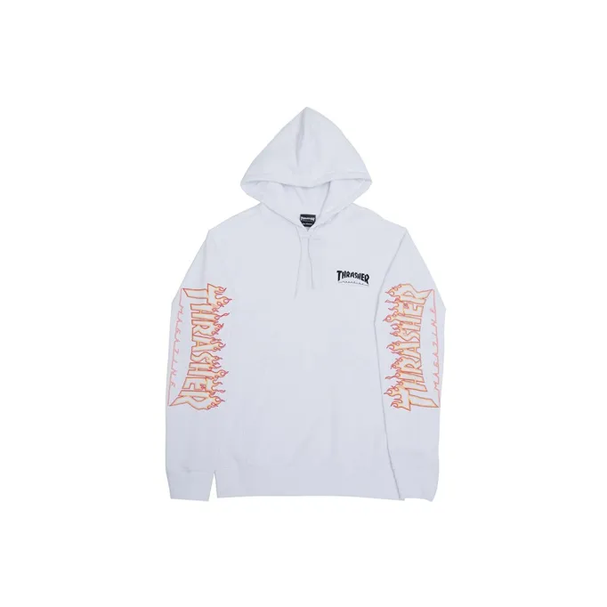 Thrasher Sweatshirt Japan Version Unisex White-2