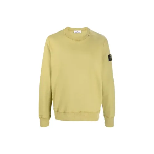 STONE ISLAND Sweatshirts Men Yellow