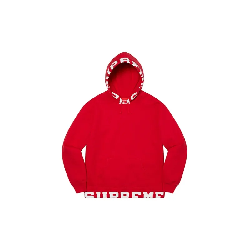 Supreme Cropped Logos Hooded Sweatshirt-2