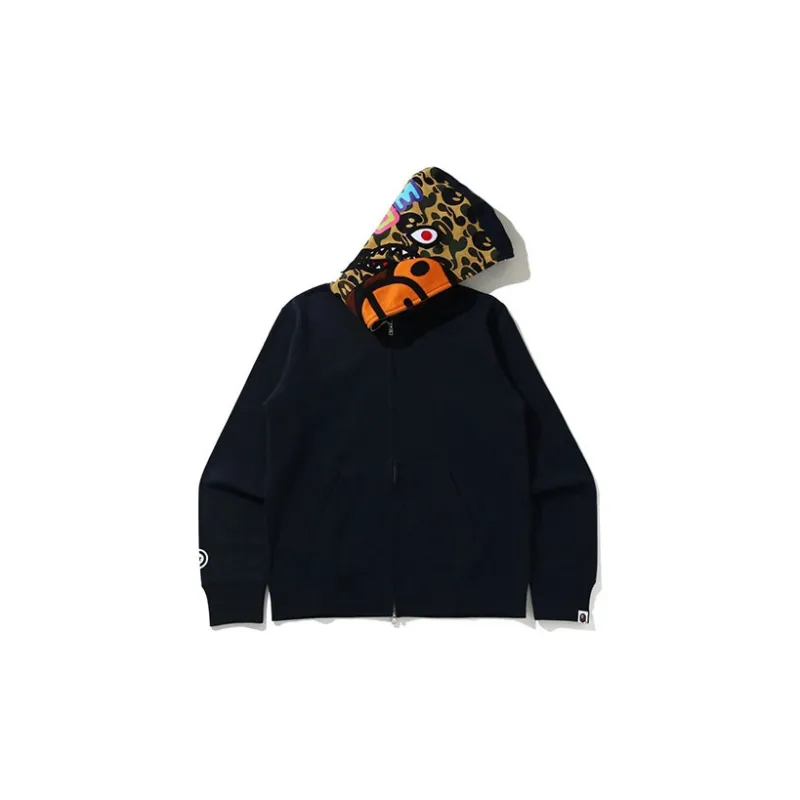 Bape Milo Shark Full Zip Hoodie-1
