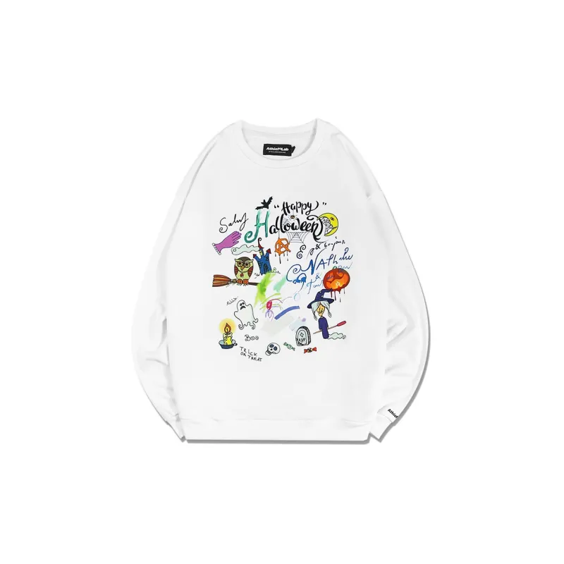 Athief Crew Neck Loose Fit Regular Sweatshirt Unisex-5
