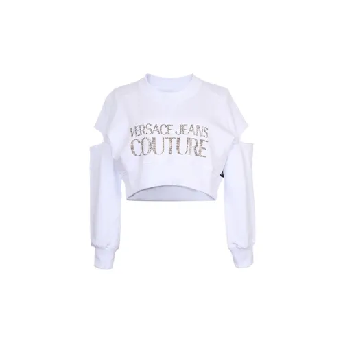 VERSACE JEANS COUTURE Sweatshirts Women's White