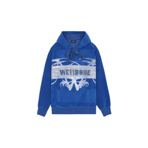 WE11DONE Sweatshirts Unisex Blue