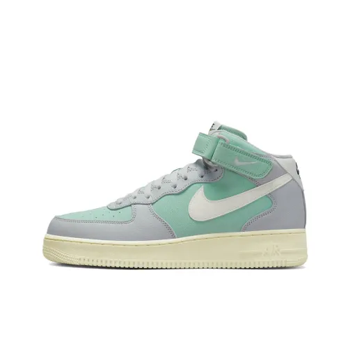 Nike Air Force 1 Mid '07 LX Grey Fog Enamel Green