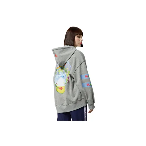 Kappa Sweatshirts Unisex Gray