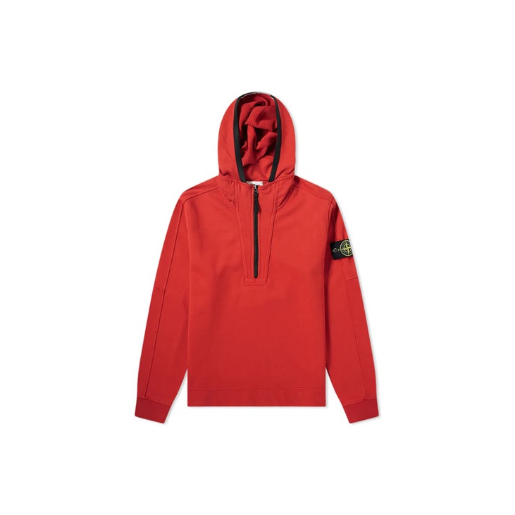 Stone Island Red Hoodies Sweatshirts for Women s Men s Sneakers Clothing Sale New POIZON